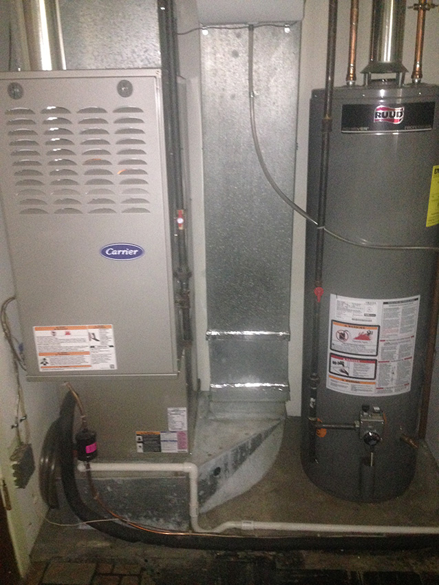 Heating and cooling equipment installed by Snell Plumbing Heating & Air Conditioning