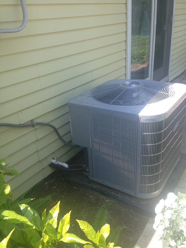 Cooling equipment installed by Snell Plumbing Heating & Air Conditioning