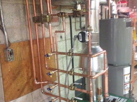 Heating and cooling equipment installed by Snell Plumbing Heating & Air Conditioning