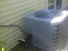 Cooling equipment installed by Snell Plumbing Heating & Air Conditioning
